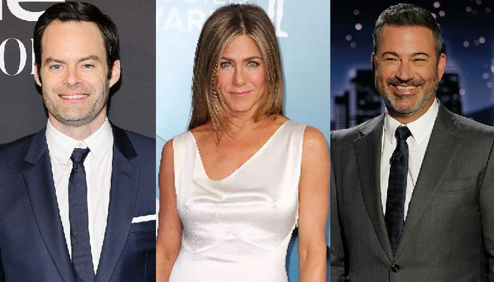 Jimmy Kimmel wants to set up Jennifer Aniston, Bill Hader for romantic date