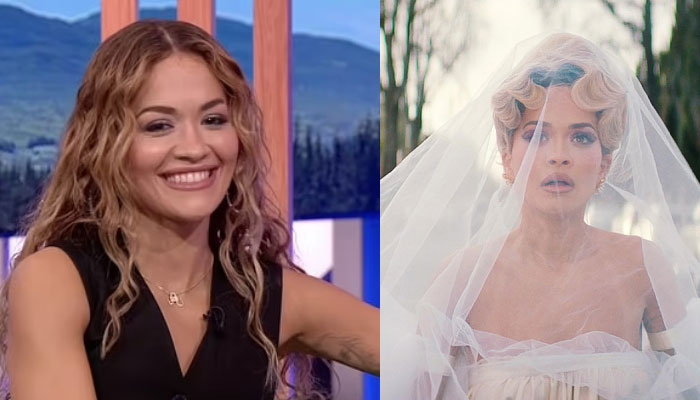 Rita Ora Rejects rumours that bridal gown in You Only Love Me video is actual wedding gown with Taika Waititi