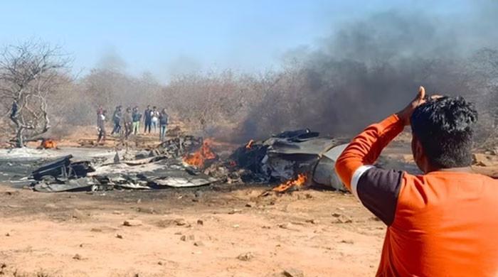 Two Indian fighter jets crash in Madhya Pradesh