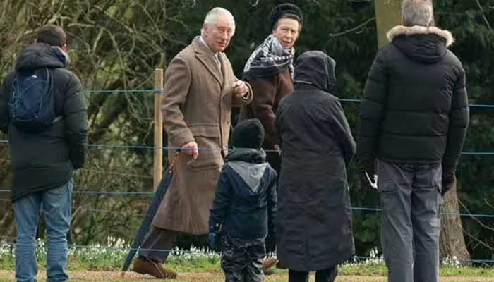 King Charles, Princess Anne appear in high spirits amid reports of deal with Prince Harry