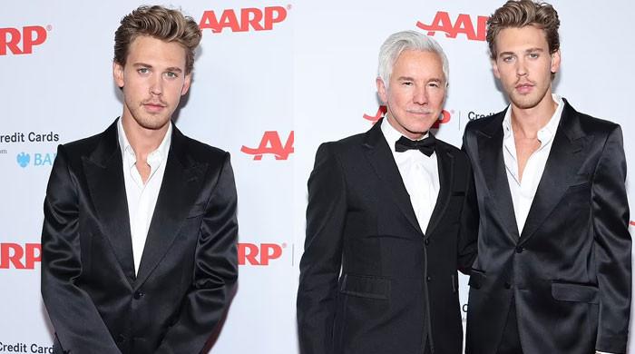 'Elvis' star Austin Butler serves dashing look at AARP awards
