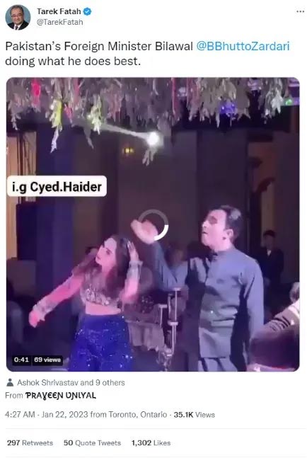 Fact-check: Man dancing is not Bilawal Bhutto Zardari