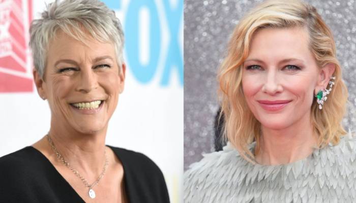 Jamie Lee Curtis and Cate Blanchett celebrate on new movie set after Oscar nomination