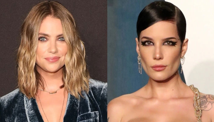 Halsey and Ashley Benson were spotted looking edgy in Harry Styles concert