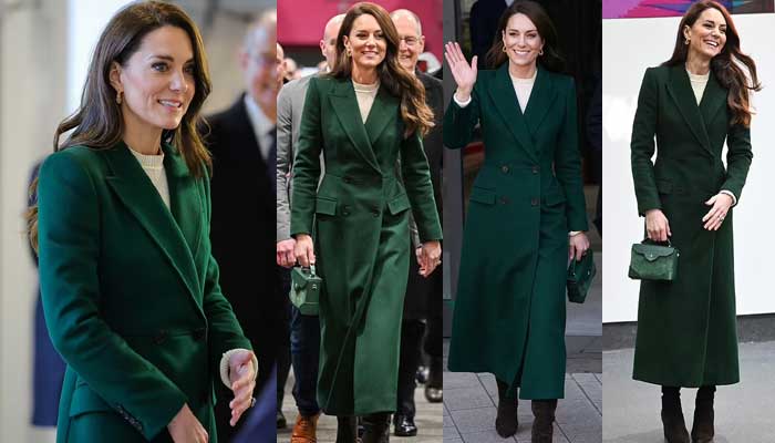 Kate Middleton puts on a stylish display as she launches a new campaign