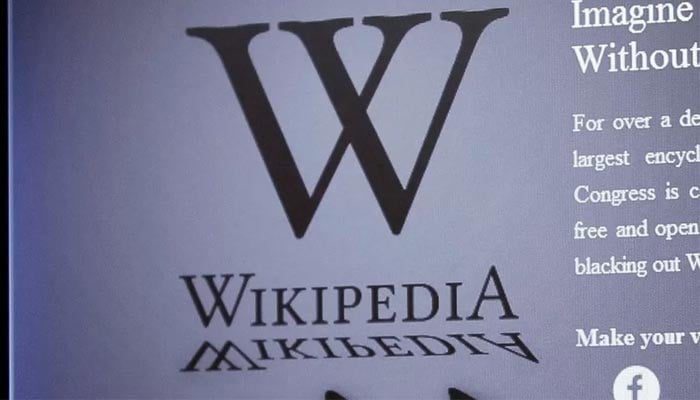 A representational image of Wikipedia. — Reuters/File