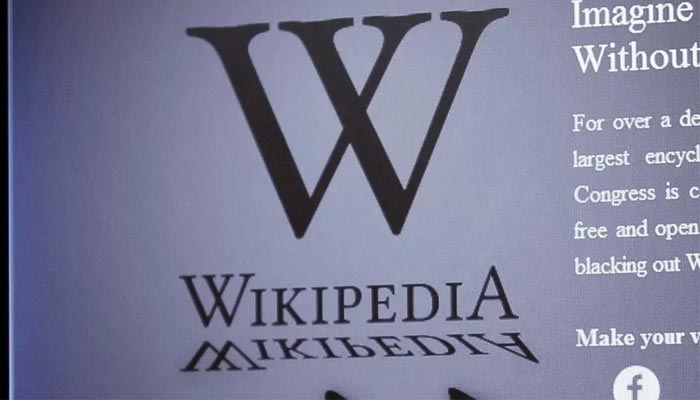 A representational image of Wikipedia. — Reuters/File