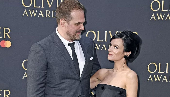 David Harbour shows off his and Lily Allen’s massive town house: Watch