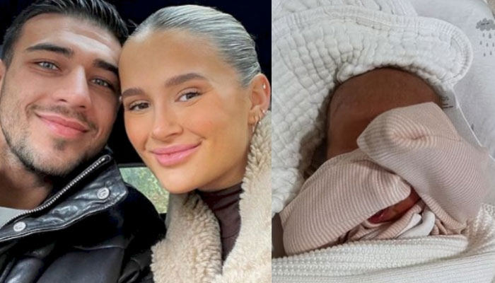 Molly-Mae and Tommy Fury share a heartwarming video of newborn daughter Bambi