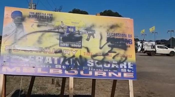 Indian extremists caught vandalising Sikh Gurdwara in Melbourne