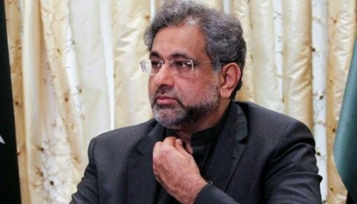 PML-N senior leader Shahid Khaqan Abbasi. — Reuters/File