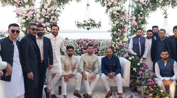 In pictures: Shaheen Afridi marries Shahid Afridi's daughter, Ansha