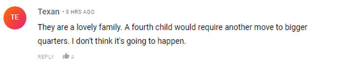 Kate Middletons fourth baby remarks spark fans reaction