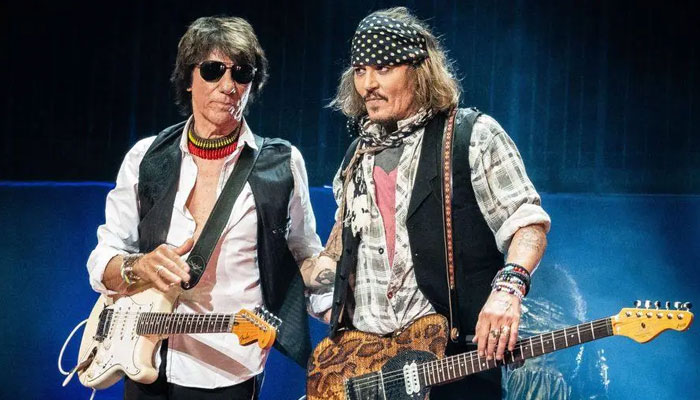 Johnny Depp, Sir Tom Jones lead mourners at guitarist Jeff Becks funeral