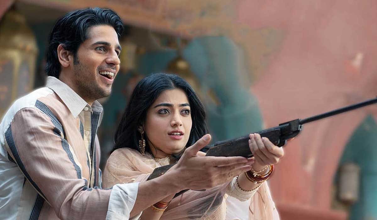 Scene from the film with actors Sidharth Malhotra and Rashmika Mandanna. — Screengrab via YouTube/Netflix India