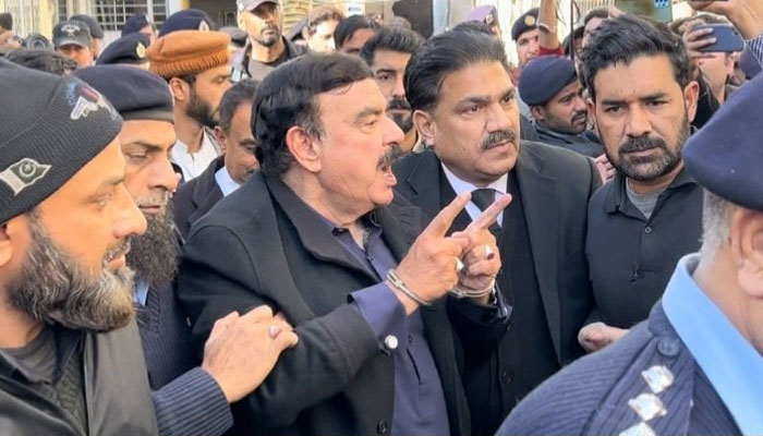 Awami Muslim League (AML) Chief Sheikh Rashid. Twitter