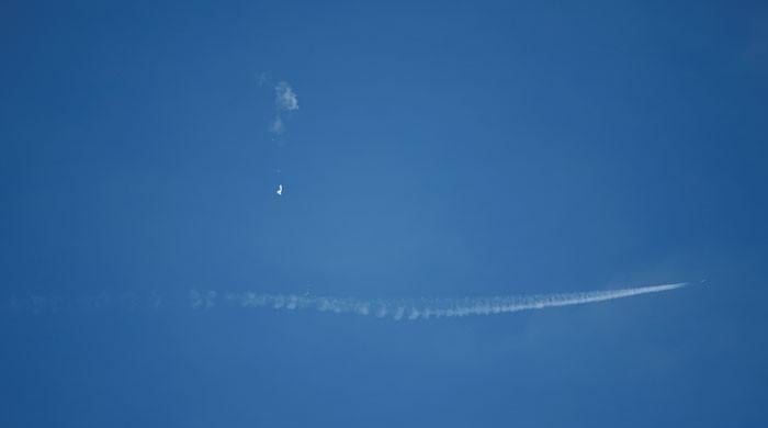 US fighter jet shoots down suspected Chinese spy balloon with missile