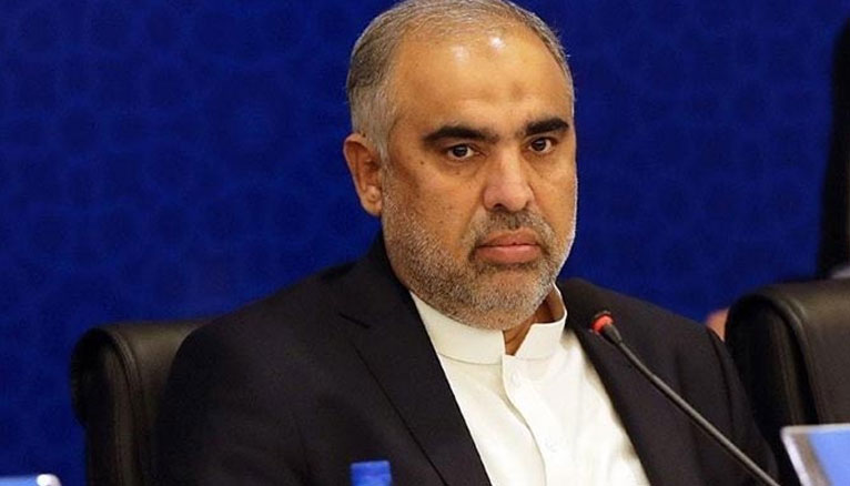 Former National Assembly speaker and senior PTI leader Asad Qaiser. — GOP Twitter/File