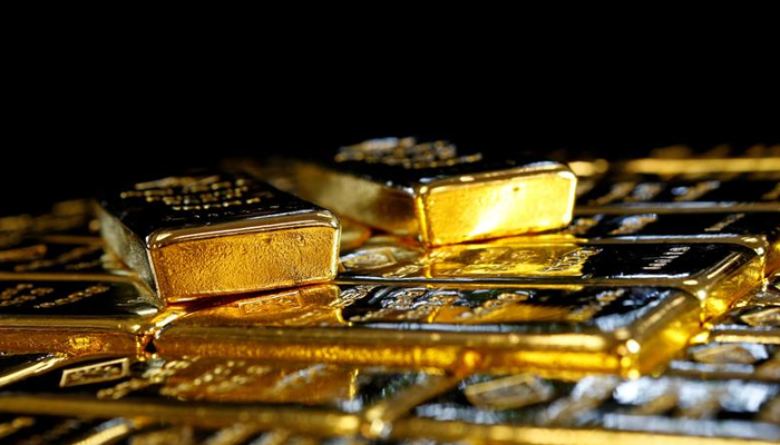 Gold bars at the Austrian Gold and Silver Separating Plant Oegussa in Vienna, Austria, on March 18, 2016. — Reuters