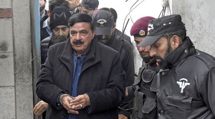 Police barred from taking action in cases filed against Sheikh Rashid in Sindh, Balochistan