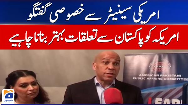 US should improve relations with Pakistan: Cory Booker