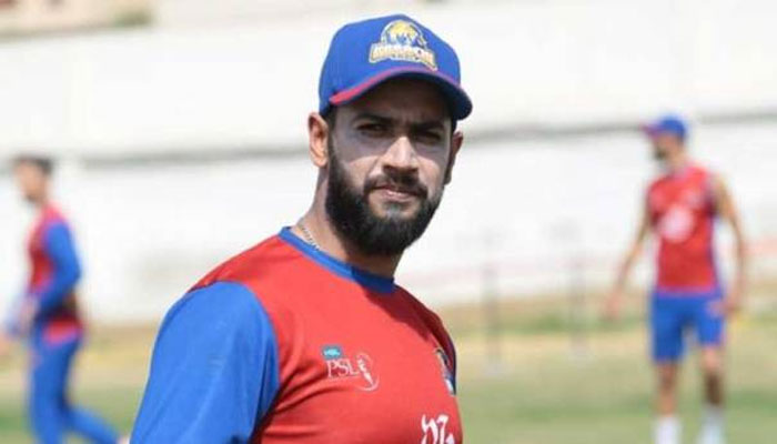 Pakistani all-rounder and Karachi Kings captain Imad Wasim. — APP/File