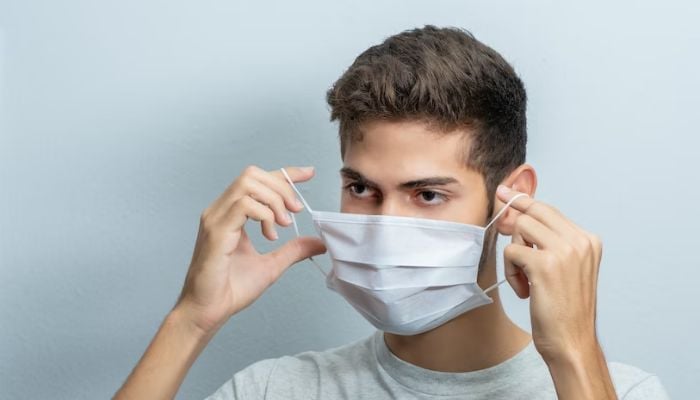 A man wearing a face mask.— Unsplash