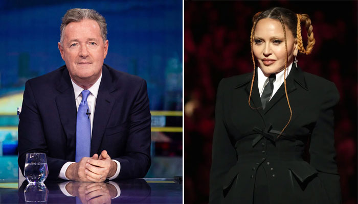 Piers Morgan sparks fury after shaming Madonna for her racy Grammys outfit