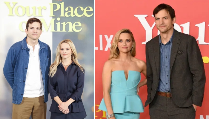 Ashton Kutcher sets record straight about ‘awkward’ photos with Reese Witherspoon