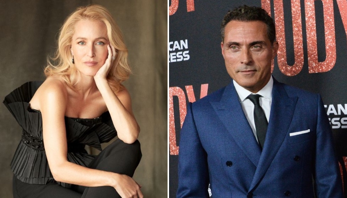 Gillian Anderson, Rufus Sewell to star in Prince Andrew interview film ‘Scoop’