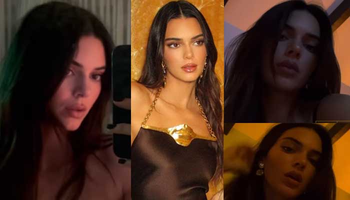 Kendall Jenner appears in valentines mood in new bedroom selfie