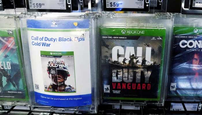 Activision games Call of Duty are pictured in a store in the Manhattan borough of New York City, New York, U.S., January 18, 2022. — Reuters