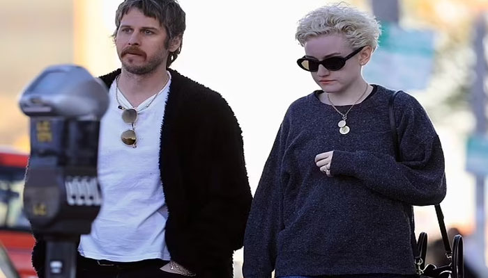 Julia Garner steps out with musician husband for the first time since Madonnas biopic got cancelled