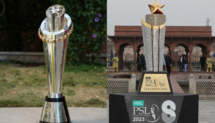 In Pictures PSL Trophies Over The Years Theinfo24x7