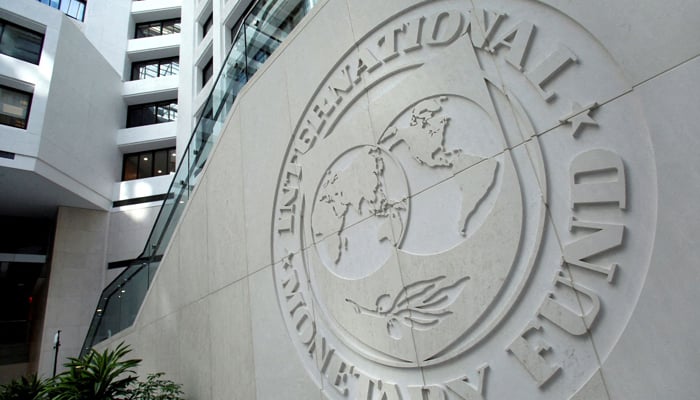A logo of the International Monetary Fund. — Reuters/File