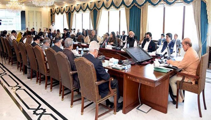 Prime Minister Shehbaz Sharif is chairing the Federal Cabinet Meeting. — APP/File.