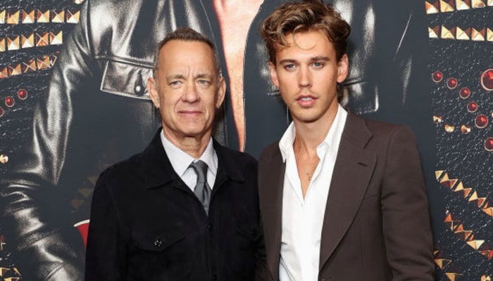 Austin Butler recalls meeting ‘Elvis’ co-star Tom Hanks for the first time