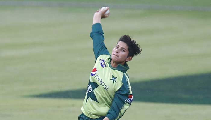 A picture of Nadia Dar bowling. — PCB/File