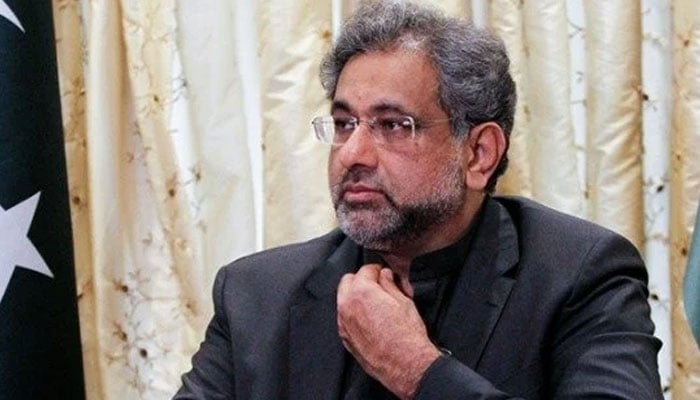 PML-N senior leader Shahid Khaqan Abbasi. — Reuters/File