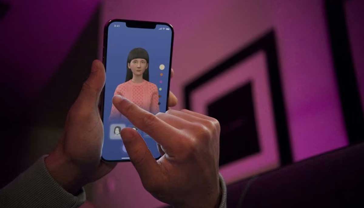 An undated handout image from U.S. startup Replika shows a user interacting with a smartphone app to customize an avatar for a personal artificial intelligence chatbot, known as a Replika, in San Francisco, California, US. — Reuters/File