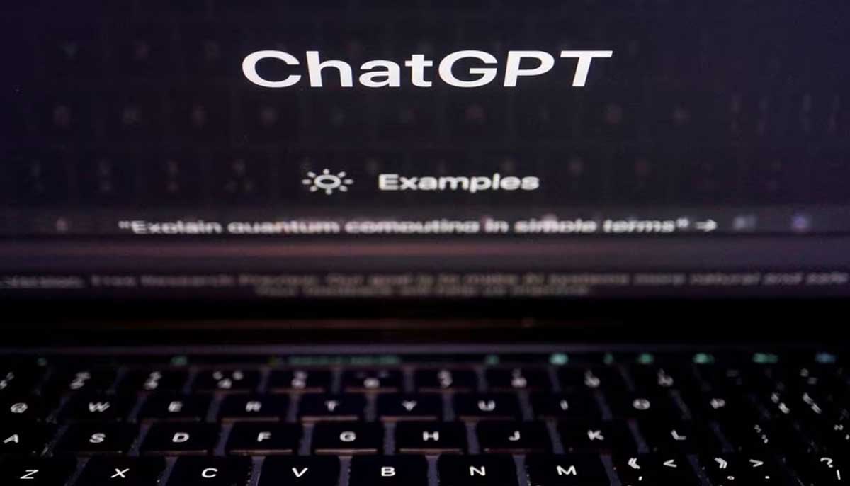 A keyboard is seen reflected on a computer screen displaying the website of ChatGPT, an AI chatbot from OpenAI, in this illustration picture taken Feb. 8, 2023. — Reuters