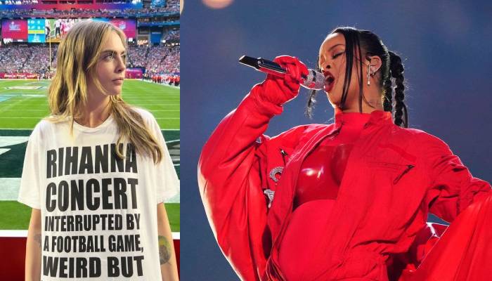 Cara Delevingne shows support to ‘pregnant’ Rihanna at 2023 Super Bowl: Photo
