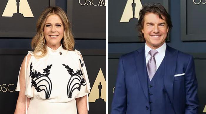 Rita Wilson shares selfie with Tom Cruise from Oscar Nominees Luncheon