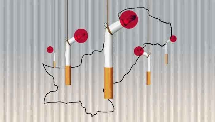 The picture shows a representational image of cigarettes. — Geo.tv illustration