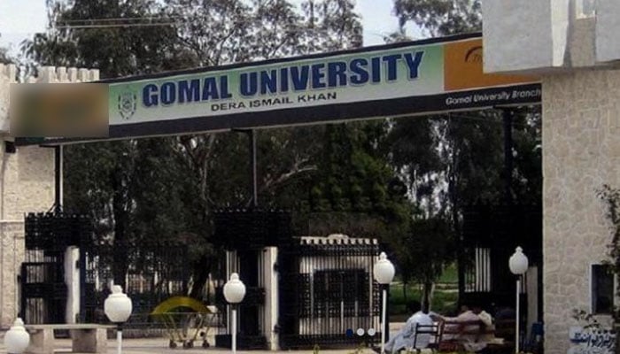 Gomal Universitys entrance.— The universitys official website/File