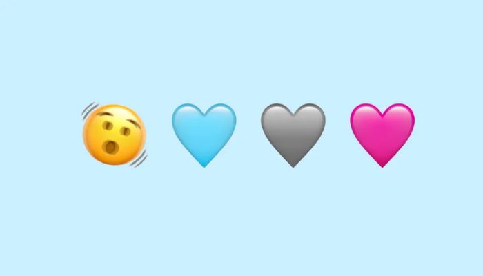 The image shows four of the 31 new emojis introduced by Apple.— Emojipedia via CNET
