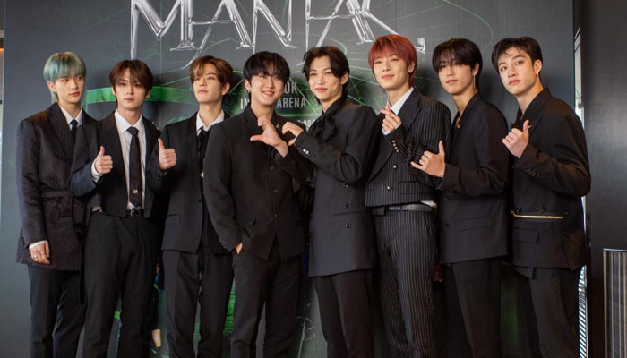 Stray Kids have gone viral for making fun of the founder of JYP Entertainment