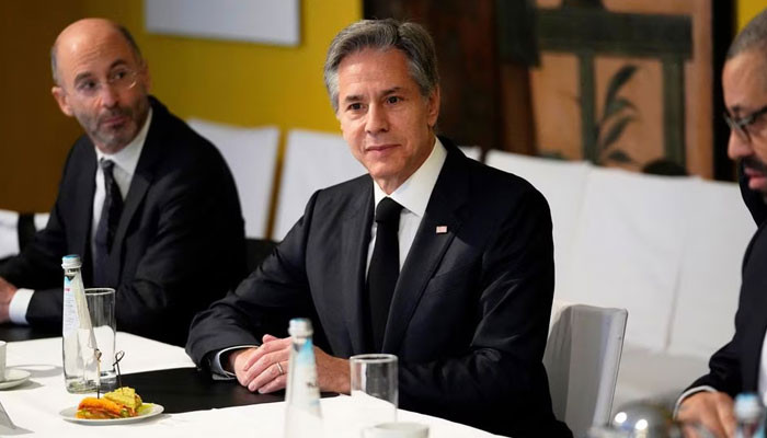 In assembly, Blinken warns China's Wang Yi towards aiding Russia in Ukraine