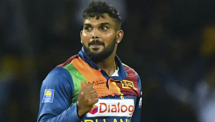 Sri Lankan cricketer Wanindu Hasaranga. AFP/File