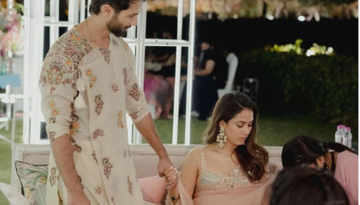 Shahid and Miras latest picture is taken at Sidharth-Kiaras wedding, reports